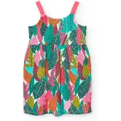 Boboli Knit Leaves ärmelloses Kleid