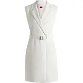 HUGO Komea 10218228 01 Kurzes ärmelloses Kleid