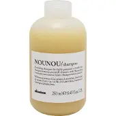 Davines Nounou Shampoo, 250 ml, Shampoo, Unisex, Sprödes Haar, trockenes Haar, Ernährung, Schutz, Glanz, Weichmachend, Flasche