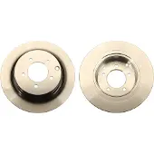 TRW Bremsscheibe DF6177 hinten, voll, 1 Stück