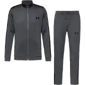 Under Armour Jogginganzug Ua Knit Track Suit 1357139-025 Grau Fitted Fit