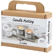 DIY - Candle Casting - Soy Candle w/Aventurin & Amethyst (977753)