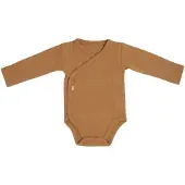 Babys Only Baby Body Langen Ärmeln Pure Caramel - 50