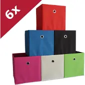 VCM 6er-Set Faltbox Klappbox "Boxas