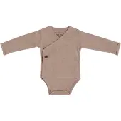 Babys Only Baby Body Langen Ärmeln Melange Clay - 56