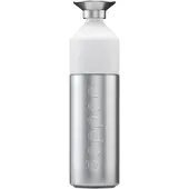 Dopper - Steel - Trinkflasche Gr 1100 ml grau/weiß