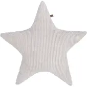 Babys Only Kissen Stern Teddyfutter Sense Kieselgrau