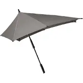 Senz XXL Stick Sturmschirm silk grey
