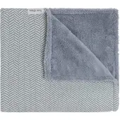 Babys Only Kinderdecke Teddyfutter Dawn Nordic Blue/Ecru