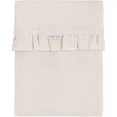 Babys Only CALM Babybett-Laken mit Rüschen 120x150 cm, Warm Linen