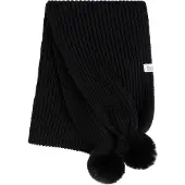 Babys Only Schal Mit Pompon Cool Schwarz - 3-8 Jahre