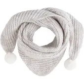 Babys Only Dreiecksschal Mit Pompon Cool Ecru - 3-8 Jahre