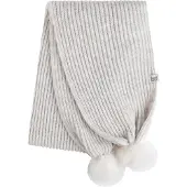 Babys Only Schal Mit Pompon Cool Ecru - 3-8 Jahre