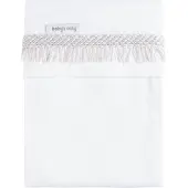 Babys Only Baby Bettlaken Gestricktes Band Happiness Urban Taupe/Ecru