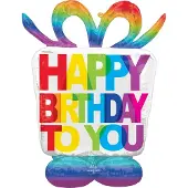 Amscan AirLoonz Birthday Present Folienballon P71 verpack