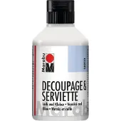 Marabu Decoupage Lack und Kleber glänzend 250ml