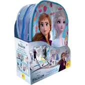 Lisciani 92925 - Frozen Mal- und Zeichenschule mit Rucksack Malbuch malen zeichnen Kinder