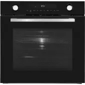 Exquisit Einbau-Mikrowelle EBEM 797-H-030 schwarz | Heißluft und Grill | max. 1800 W | Garraum 72 l | Schwarz-Glas Front