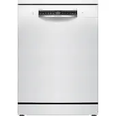Bosch Serie 6 SMS6ZCW10E, Freistehend, Standardgröße (60 cm), Weiß, Schwarz, Tasten, 1,75 m