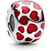 Pandora 793679C01 Silber Clip mit Herzen