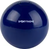Sport-Thieme Wettkampf-Stoßkugel "Stahl", Blau, 6 kg, 119 mm