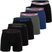 Scotch & Soda Boxershorts "Boxershort Solid Cotton Stretch 6er Pack"