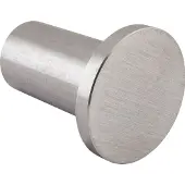 Technik Team Mantelhaken Divanno ø 22 mm, Tiefe 30 mm, Edelstahl gebürstet