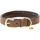 Kentucky Leather Velvet Hundehalsband