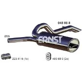 ERNST Endschalldämpfer 048088 für OPEL GENERAL MOTORS RENAULT
