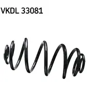 Skf Fahrwerksfeder VKDL 33081 für Opel Vectra C