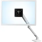 Ergotron MXV Desk Monitor Arm, Klemme, 9,1 kg, 86,4 cm (34 Zoll), 86,4 cm (34 Zoll), Höhenverstellung, Weiß