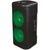 Denver TSP-353 Bluetooth Trolley Lautsprecher, 400W, LED, Mikrofon