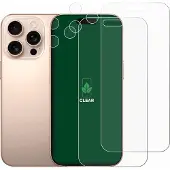 ScreenLeaf Schutzfolie für Apple iPhone 16 Pro Max (Display+Kamera) Displayschutz Display Schutz Folie Klar