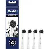 Oral-B PureClean Kohle-Zahnbü rstenkö pfe, 4 Stü ck