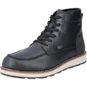 Rieker Schnür-, Zug-, Schnallenstiefel in schwarz, Gr. 45