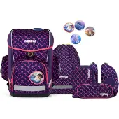 Ergobag cubo light Schulranzen-Set PerlentauchBär