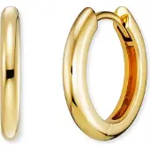 Engelsrufer Paar Creolen "Lola", gold (gelbgoldfarben), Ohrringe, Damen, 16mm, Silber 925 (Sterlingsilber), Paar Creolen