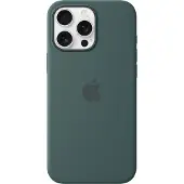 Apple Original iPhone 16 Pro Max Hülle - Silikon - Backcover/Soft Case - Grün