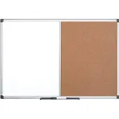 BI-Office Kombitafel Maya Kork/Whiteboard-Melamin 150x100cm