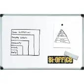 BI-Office Whiteboard Maya Serie W magnetisch Aluminiumrahmen 210x120cm