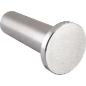 Technik Team Mantelhaken Divanno ø 22 mm, Tiefe 50 mm, Edelstahl gebürstet