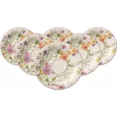Villeroy & Boch Untertasse "Frühstücksuntertassen Mariefleur Basic ø 19 cm 6er Set bunt"