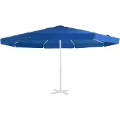 vidaXL Ersatzbezug für Sonnenschirm Azurblau 515 cm