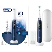 Oral-B iO iO7, Erwachsener, Rotierende Zahnbürste, Tägliche Pflege, Tiefenreinigung, Zahnfleischpflege, Sensibel, Whitening, Blau, 2 min, Saphire Blue