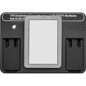 TFA-Dostmann 60.2014.01 Travel Wecker Schwarz One Size / EU Plug 220V Schwarz One Size