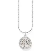 Thomas Sabo KE2220-007-21-L45V Damen-Kette mit Tree-of-Love-Anhänger Silber