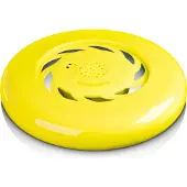 Axxion Bluetooth Speaker Frisbee - Waterproof, Yellow, 20m Range