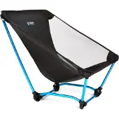 Helinox - Klappbarer Campingstuhl - Ground Chair Black/Cyan Blue - schwarz