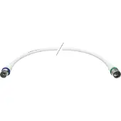 Kathrein Anschlusskabel 1.5m 105dB Klasse A+ IEC/Bu)-IEC/Sti) gerade ETH 1500