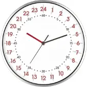 TFA-Dostmann 60.3069.02 Quarz Wanduhr 304 mm x 48 mm Aluminium (60.3069.02)